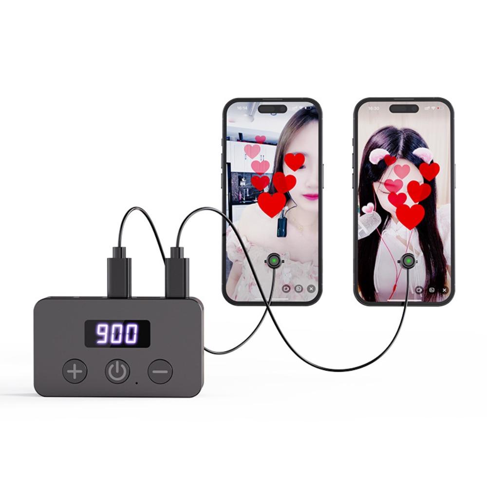 Rechargeable Screen Auto Clicker Multiple Clickheads Auto Like Tap Device  Video Live Streaming