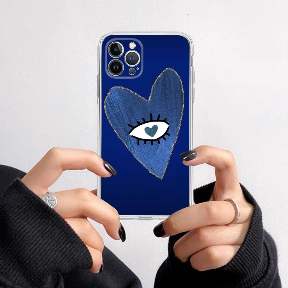 Turkish Evil Eye Phone Case For iPhone 15 14 11 12 13 Mini Pro XS Max Cover 6 7 8 Plus X XR SE 2020 Funda Shell