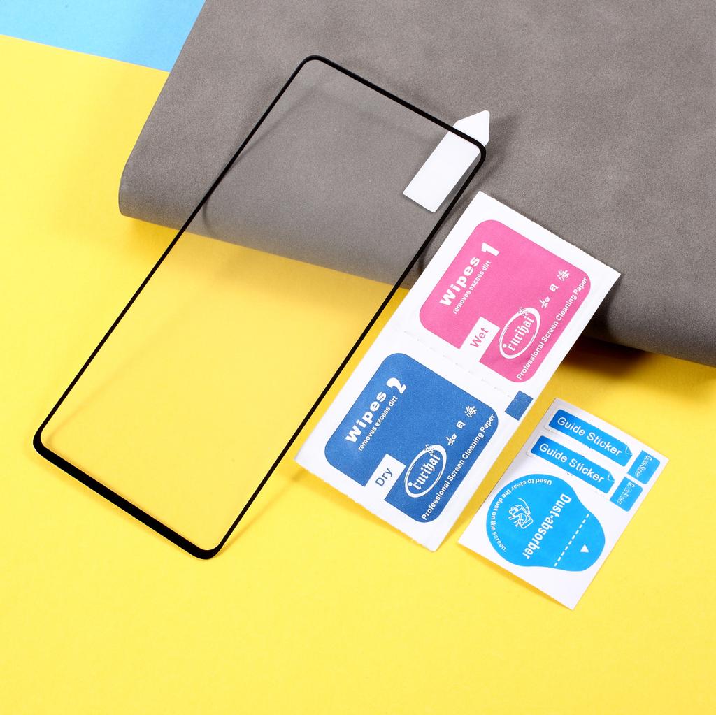 RURIHAI 2.5D Solid Defense Tempered Glass Screen Protection Film for Samsung Galaxy A52 4G/5G/A52s 5G