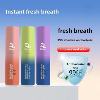 Tragbares probiotisches erfrischendes und reinigendes Mundspray