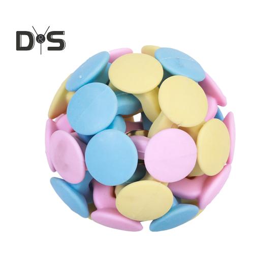 

Игрушка-мяч для собак, жесткая игрушка для жевания собак, для агрессивных любителей жевать, интерактивный мяч для дрессировки собак с колокольчиком для снятия беспокойства и скуки S C