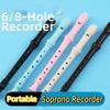 Removable 8 Hole Long Flute Ergonomics Vertical Flute Beginner Flute  Kids Gifts