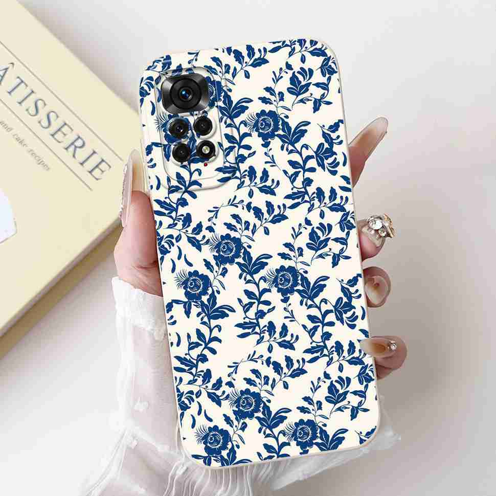 Cute Girl Cover For Xiaomi Redmi Note 11 Pro 4G Casing Soft Silicone Fundas Case For Redmi Note 11 Note11 Pro Cover Coque