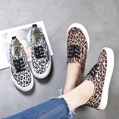 leopard print casual shoes