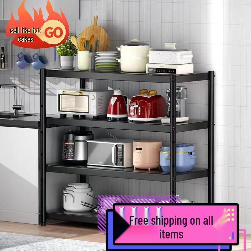 Mehrschichtiges, freistehendes Regal für Küche, Lager oder Balkon