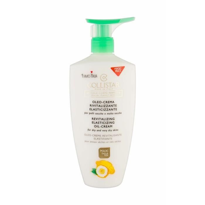 Crème pour le corps - Collistar - Special Perfect Body - 400ml - Texture huile - Hydratante