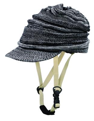 CAPOR POCO Spirio C8404ADL Black M Bicycle Helmet with Changeable Hat (56~59cm)