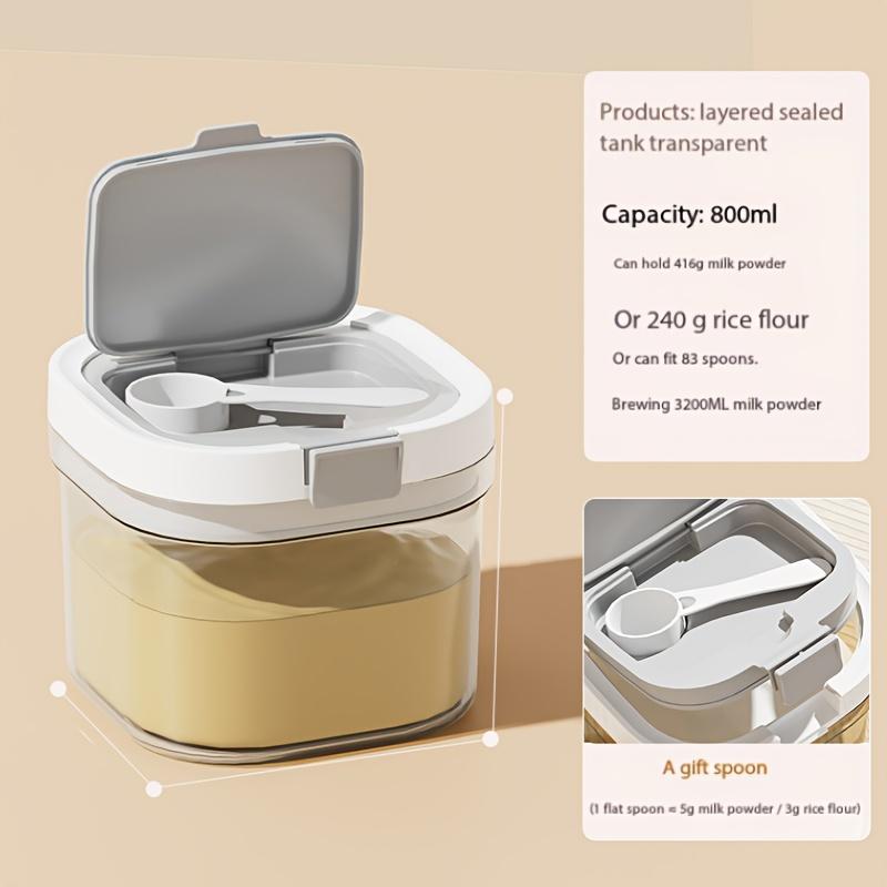 Airtight Coffee Storage Container - 1pc, Golden Plastic, 360° Sealing Ring, Strong Locking Mechanism, Reusable, Hand Wash Only.