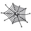 Luggage Roof Rack Net Durable Elastic Spider Shape Toolbox Simulation Decoration for 110