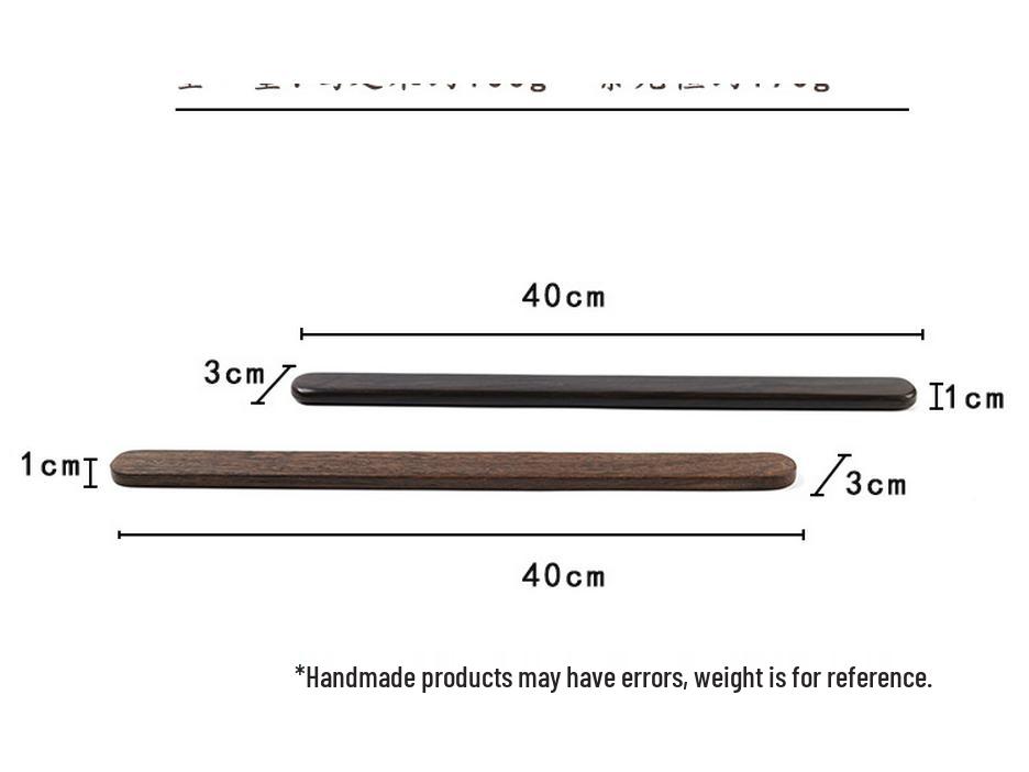 Sandalwood Educational Pointer and Teaching Stick, Solid Wood Ruler Paddle for Classroom Use.