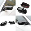 1Pair Door Side Mirror Covers Caps Fit for 2011-2014 Chrysler 200 for 2011-2018 Chrysler 300 Glossy Black Mirror Cap Covers (Not Replacement)