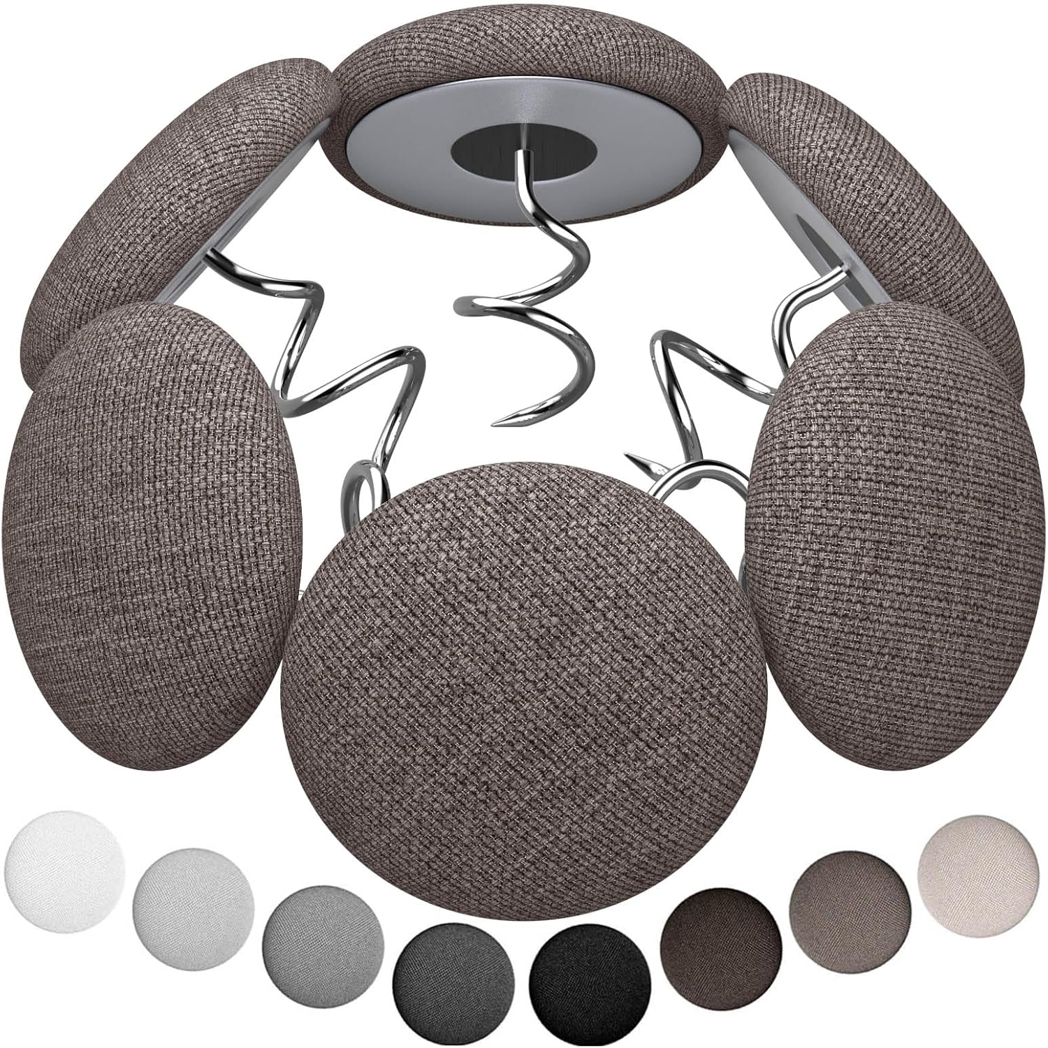 Твист-пуговица, обтянутая тканью, для обивки, 8 цветов, Пуговица-кнопка для дивана, Покрывал на кровать, Чехлов (12 Белый) коричневый