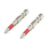 2pcs Magnetic Screwdriver Bits Cross Type for Electric Screwdrivers