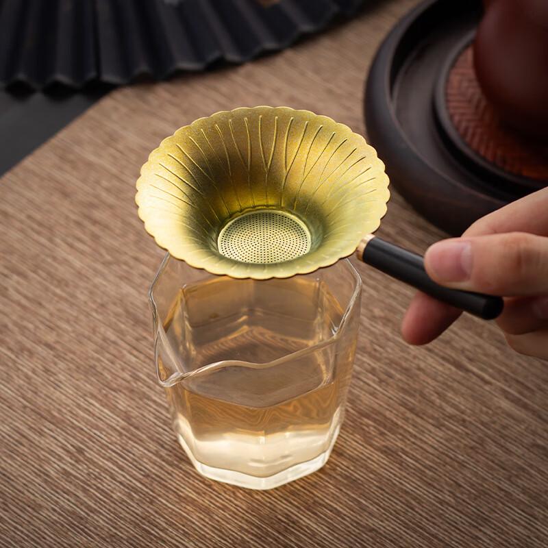 Pure Titanium Lotus Leaf Tea Infuser