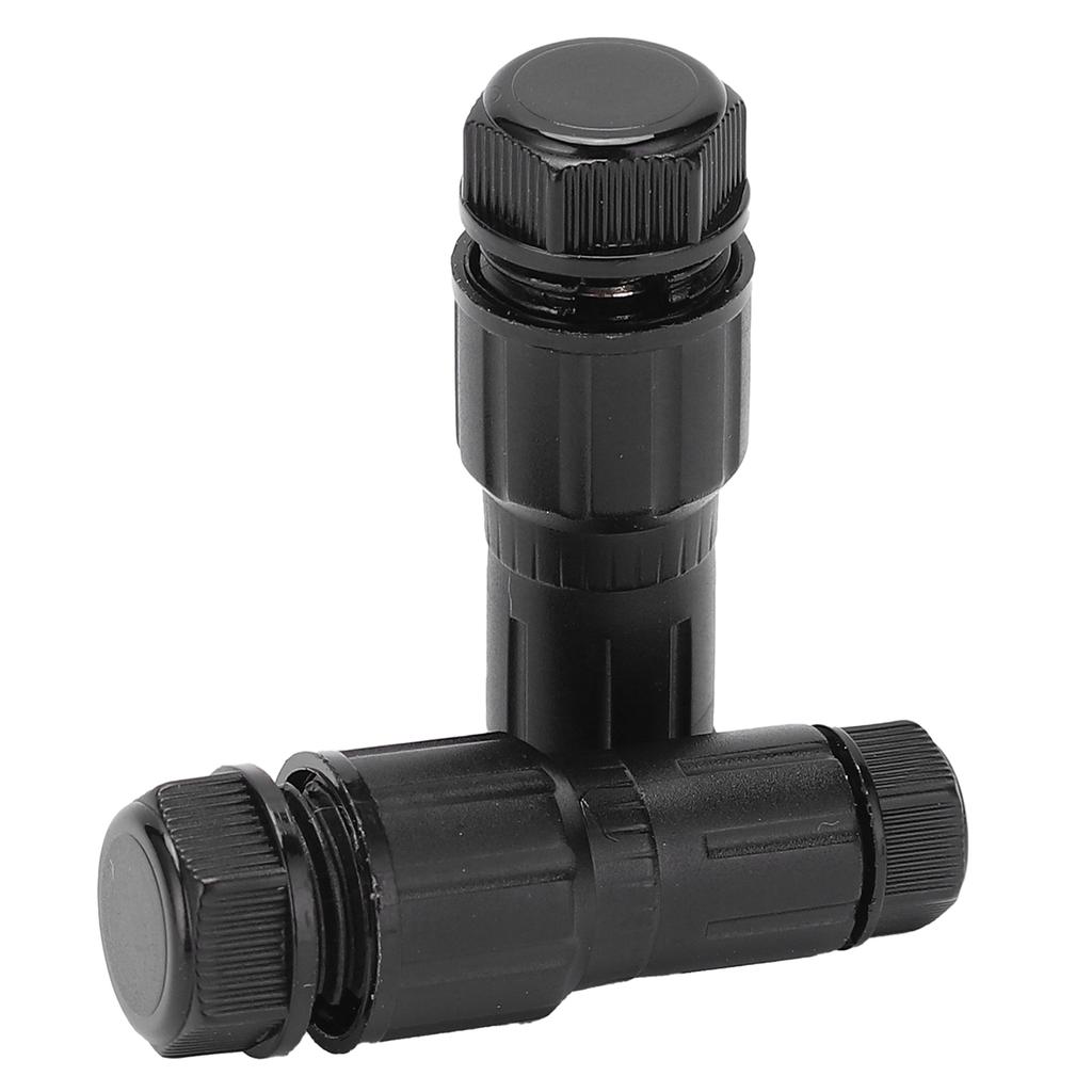 2Pcs Low Voltage Wire Connectors Nylon Brass for Landscape Lighting Outdoor Spotlight