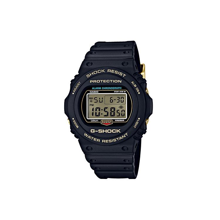 

CASIO G Shock 35th Anniversary Origin Gold DW5735D1B DW-5735D-1B Black Strap