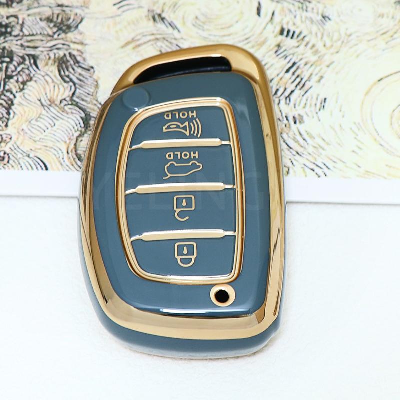 TPU Car Remote Key Case Cover Shell Fob For Hyundai Tucson Santa Fe Rena Sonata Elantra Creta Ix35 Ix45 I10 I30 I40 Accessories