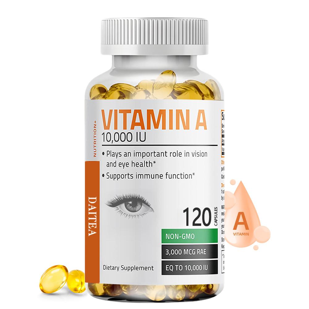 DATTEA Vitamin A 10.000 IE Weichkapseln, 120 Stück