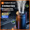 Xiaomi 380ML Doppelspray Fahrzeug-Luftbefeuchter USB-Aufladung Mini Ätherisches Öl Diffusor mit Stimmungslicht Kabelloser Auto-Aroma-Luftbefeuchter