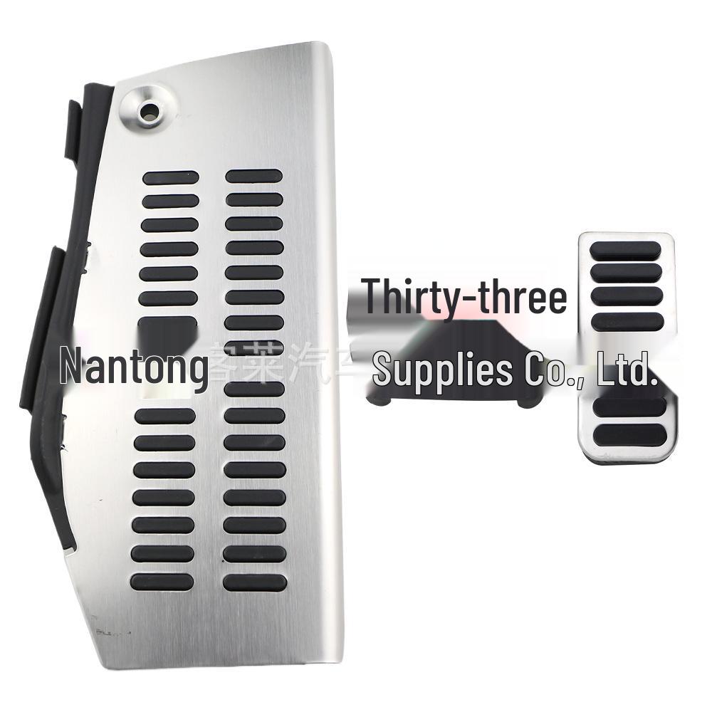 Stainless Steel Pedal Covers for Volkswagen Bora, Jetta, Lavida, Santana, Polo, Golf 4 - Accelerator & Brake