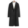 Double-sided 100% Wool Double-sided Woolen Coat Long High-end Nizi Coat Men's Over-the-knee Wool Coat