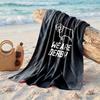 Toalla de Playa Suave de Secado Rápido con Temática del Derby County?Toalla Seca Para Vacaciones de Verano en la Playa Natación