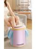 Portable Foldable Deep Foot Bath Basin with Heat Preservation for Home Use