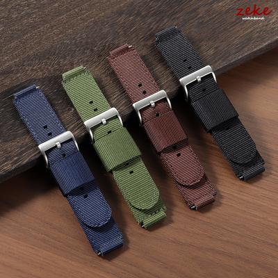 Bracelet de montre en nylon 16 mm 18 mm pour Casio GM110 Toile Sport Noir Vert Bracelet SGW400 GM2100 AQ-S810 GA900 AE1200/1300 Ceinture de poignet