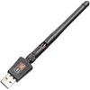 600Mbps Dual Band 2.4/5GHz Internet USB WiFi Adapter, Laptop Wireless Receiver Network Dongle with Antenna, Compatible with Windows