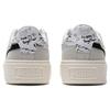 New PUMA Suede Platform Draw 'Grey White' Women's 395904-02