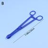 1Pc Disposable Sterile Slotted Round Navel Forceps Clamp Triangle Open Plier Ear Nose Lip Belly Body Piercing Forceps Tools