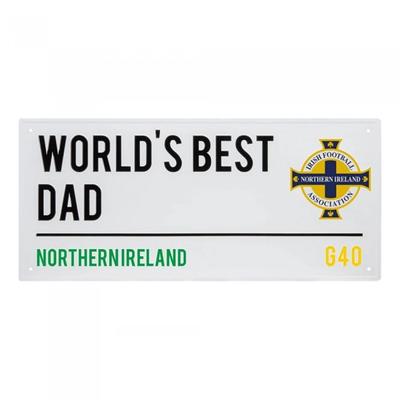 Best Dad Street Sign