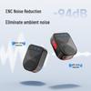 HO1 Lavalier Wireless Microphone - Dual Reception for Live Streaming, Mobile, Noise Reduction & Recording.