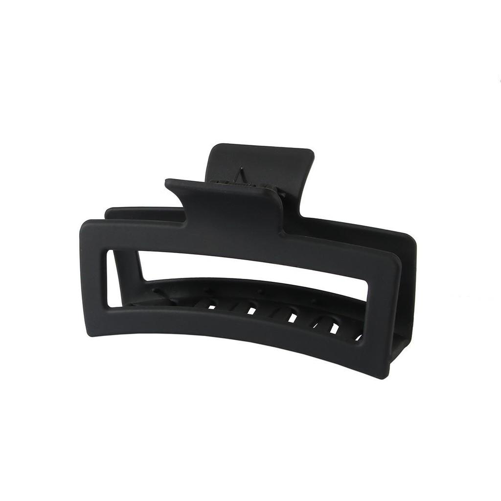 Extra Large 13CM Matte Rectangular Claw Clip, Women's Hair Styling Accessory