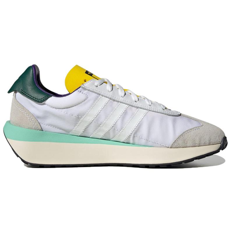 Adidas Country Xlg 'White Collegiate Green Yellow' Women's Sneakers IF8118