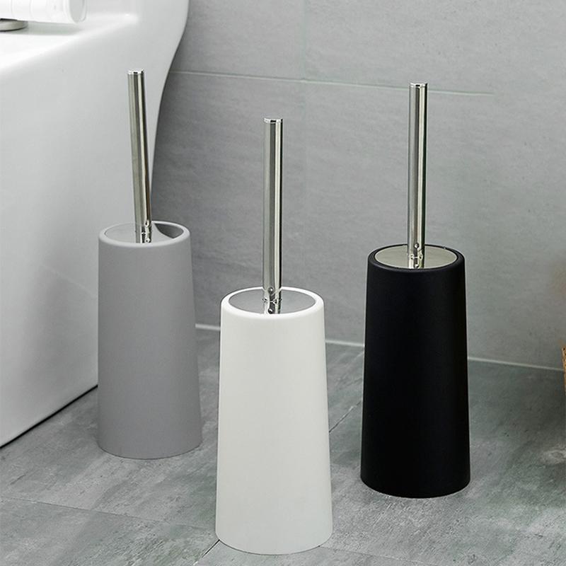 New Creative Nordic Style Toilet Brush With Holder Wc Brush Bathroom Cleaning Brush Bath Accessories Household Floor Cleaning