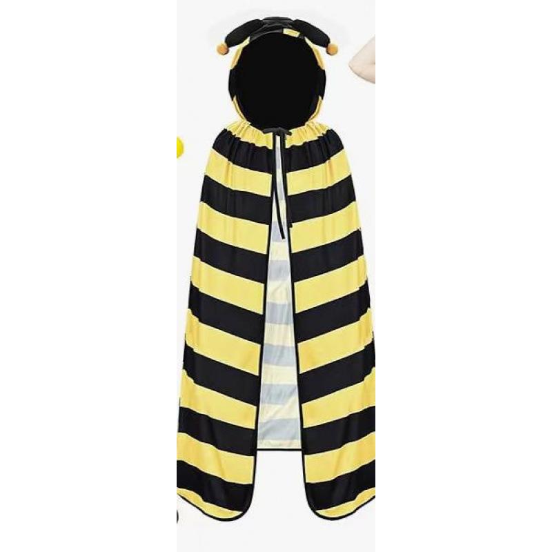 

Хэллоуинский плащ пчелы взрослый костюм праздничный костюм плащ XL