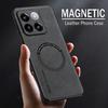 Leather Magnetic Phone Case For Xiaomi 14 13 12S Ultra Sheepskin Matte Back Cover For Xiaomi 13T 11T 12 Pro 11 12 13 Lite 5G 12X