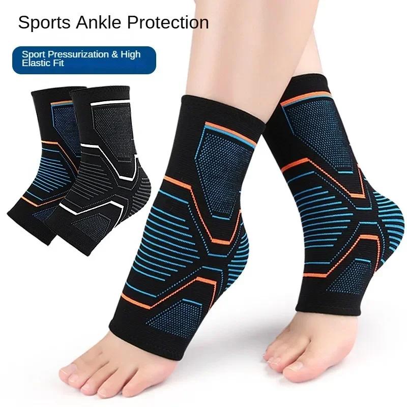 Arthritis Foot Sleeve Ankle Brace for Sprained Ankle Compression Sleeve - Plantar Fasciitis Relief Brace,Stabilizing Ankle Wrap