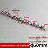 Single-Sided U-Shaped P-Shaped Stainless Steel Pipe Clamp for 16-20 Iron Conduit