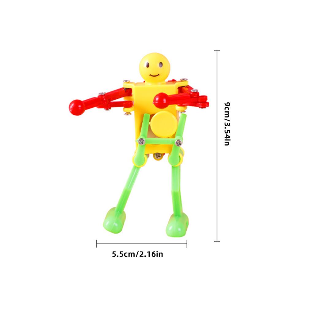 Dance robot, creative winding and twisting buttocks robot toy, addictive and fun entertainment toy