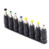 5,5x2,1mm für Notebook Laptop DC Stromladegerät Netzteil Adapter Spitzen Stecker Buchse zu 8 Stecker für Laptop Notebook