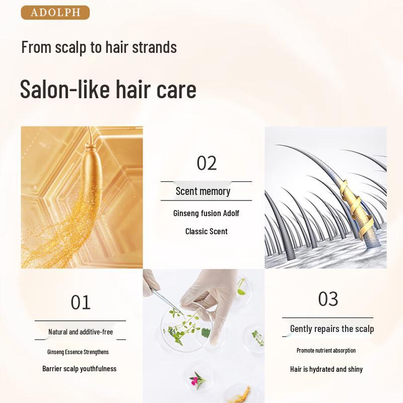 Adao Ginseng Hair & Body Care Set