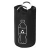 Folding Storage Bag 82L Large Capacity Empty Bottle Storage Basket Aluminum Handle Design Bottle Collector Recycling Bin 1PC