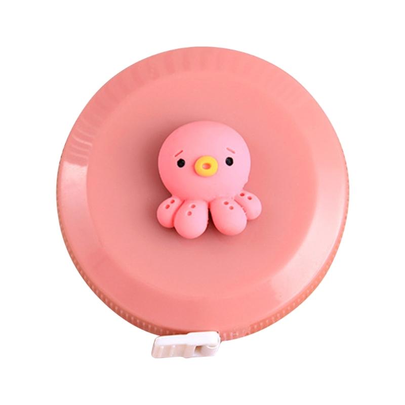 Children Retractable Cartoon Tape Measure 60-Inch 1.5Meter Mini Soft Cute Tape Measure for Tailor Sewing Craft Cloth