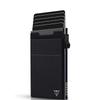 Aluminum Metal Card Wallet Pop Up RFID Blocking Slim Credit Card Holder with Money Pocket