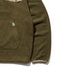 Discus Athletic Pocket Fleece Anorak Hoodie Khaki