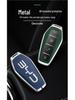 BYD Han Key Case for Qin Pro, Song Max, New Energy, Tang, Song Plus - Metal Shell Car Bag Buckle.