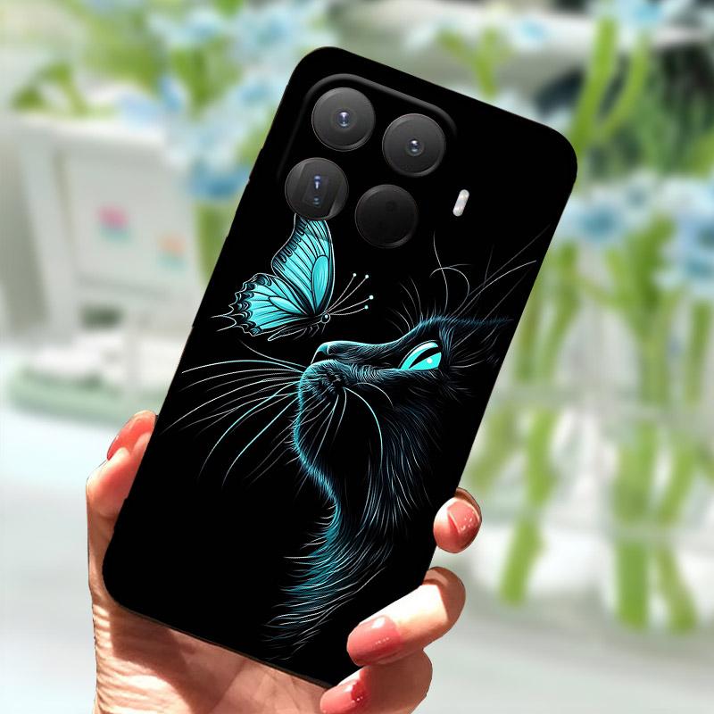 For Xiaomi 15T Pro 15T Case 2025 Fashion Luxury Soft Silicone TPU Cover For Xiaomi15T Pro 15TPro Shockproof Funda 15 T Coque