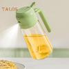 Oil Sprayer for Cooking 2 In 1 Oil Dispenser 500ml/17oz Glass Spray Bottle with Pourer Reusable Food-Grade Oil Sprayer for Kitchen Salad Frying BBQ